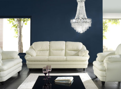 Sofa set 3+1+1 Seater Set Design Sofas Upholstery Relax Couches Leather
